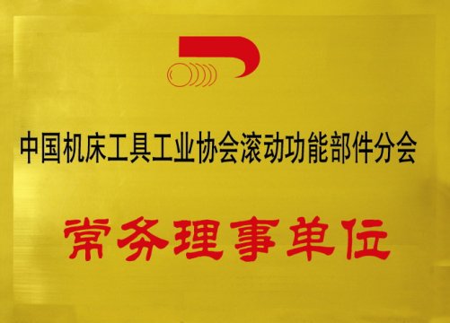 中國機床工具工業(yè)協(xié)會滾動功能部件分會常務(wù)理事單位